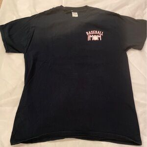Baseball Mom Navy T-Shirt, size medium
